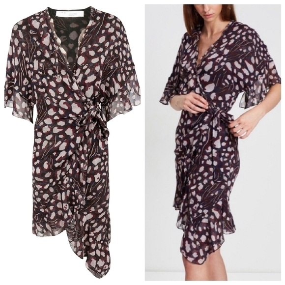 Iro 40 Link Wrap Dress
